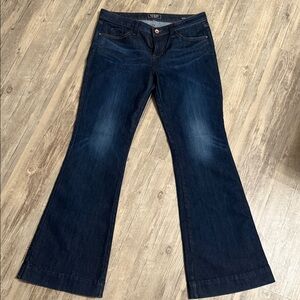 Guess Dark Blue Flare Jeans